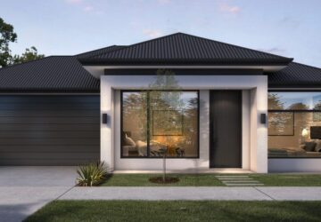 Before and after approval of a planning application for two dwellings in ascot park, Adelaide South Australia