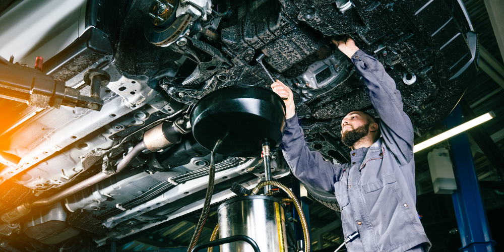 A change of land use to a mechanic use.