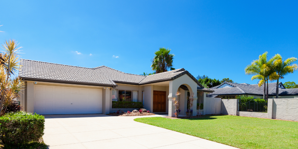 a dwelling with double garage in Adelaide, South Australia. 