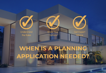 When is a planning application needed?
